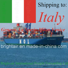Seefracht von China nach Genua, Venedig, Como, Ancona, Triest